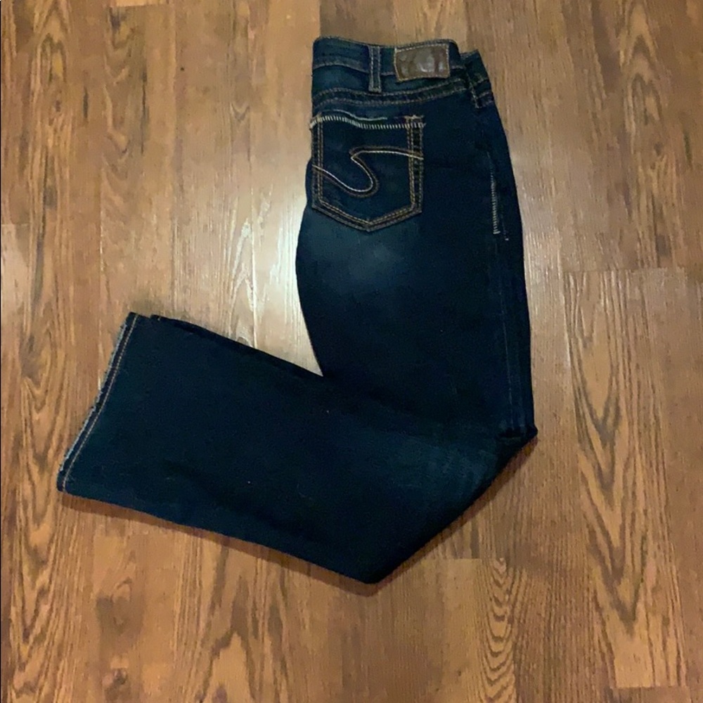 Silver jeans